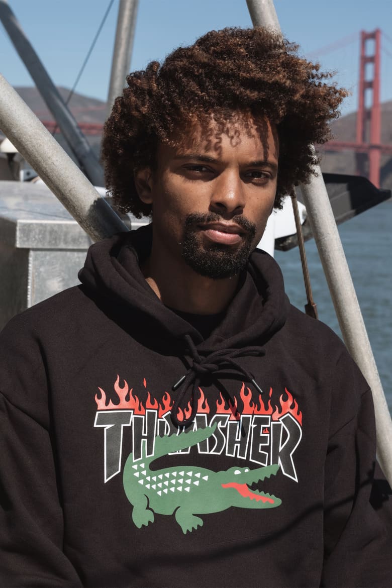 【THRASHER×LACOSTE】HOODIE LACOSTE X THRASHER | END. (AR)